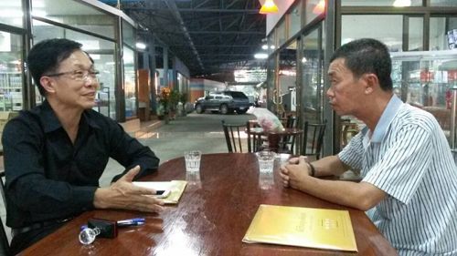 จัดเตรียมสถานที่ออกหน่วยใบอนุญาตวิทยุคมนาคม จังหวัดเพชรบุรี
