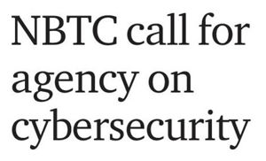 NBTC call for agency cybersecurity 