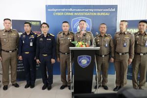 สำนักงาน กสทช. แถลงข่าวร่วมกับตำรวจไซเบอร์จับกุมแก๊งคอลเซ็นเตอร์ หลังพบเครื่อง Mini Pc เถื่อนกว่า 130 ชิ้น