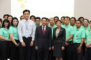 ต้อนรับคณะผู้ศึกษาดูงานจากบริษัท วิทยุการบินแห่งประเทศไทย จำกัด